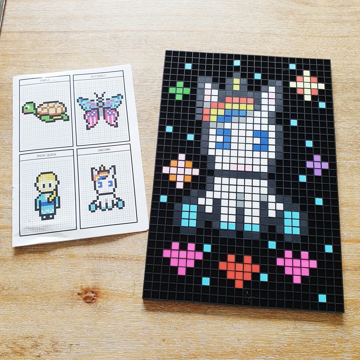 Silicone Pixel Art Kit A4 Format - Dodocraft