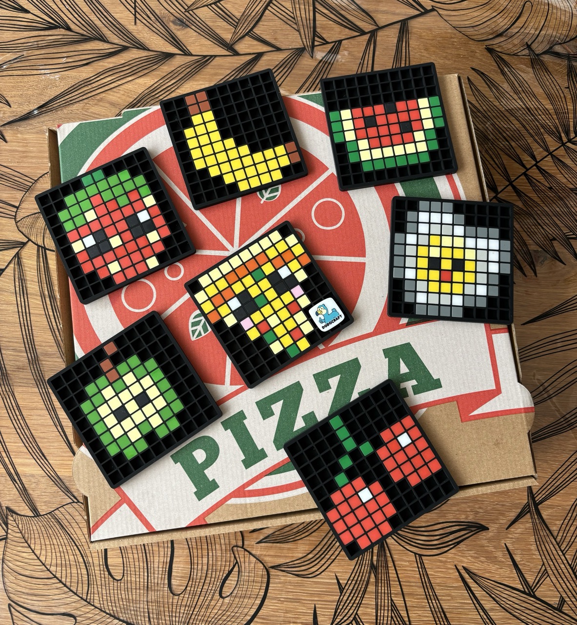 The Mini Silicone Pixel Art