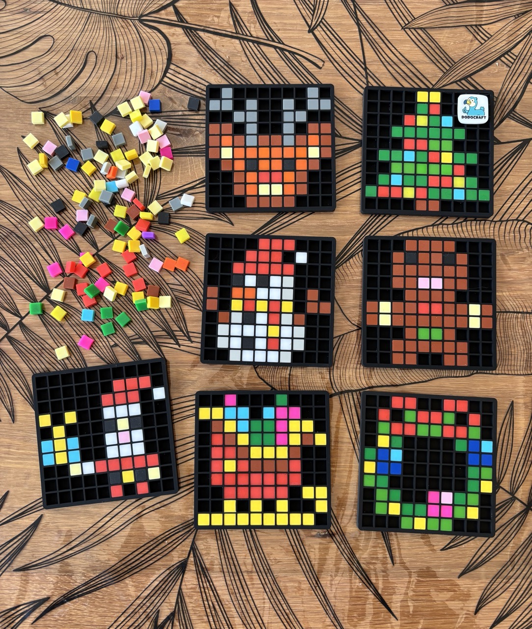The Mini Silicone Pixel Art