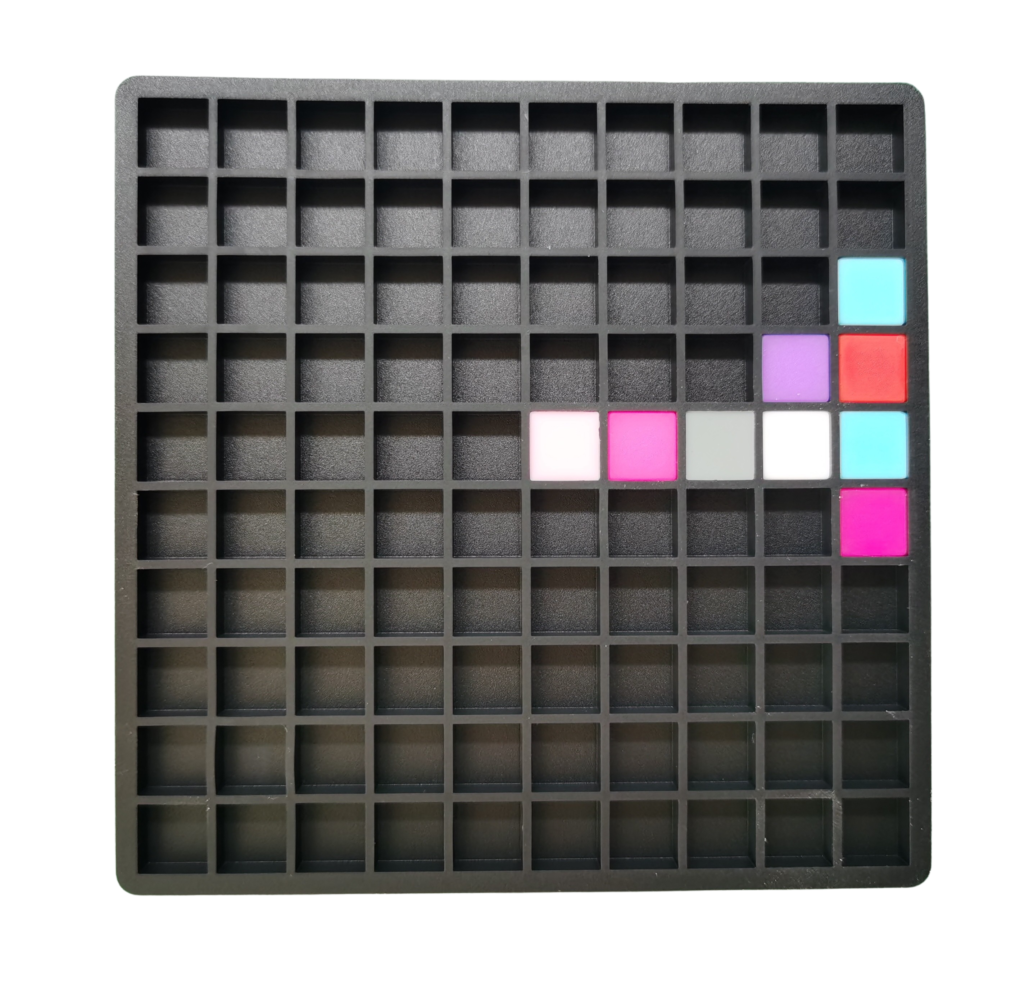 6 mini silicone grids 10×10