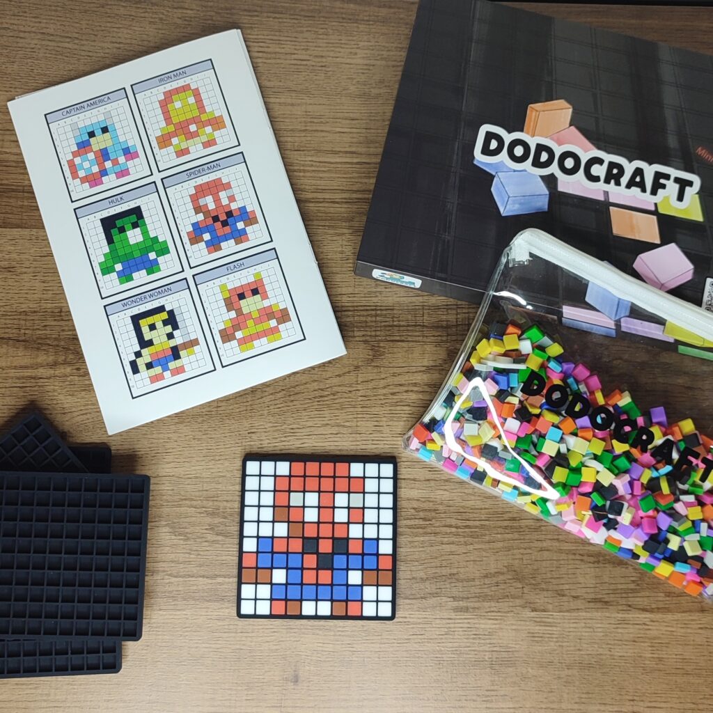 Le mini pixel art silicone - Dodocraft