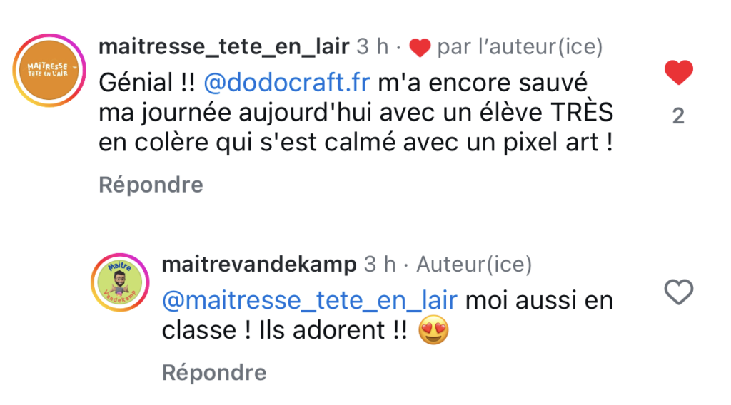 Review from Teacher Tête en l'Air