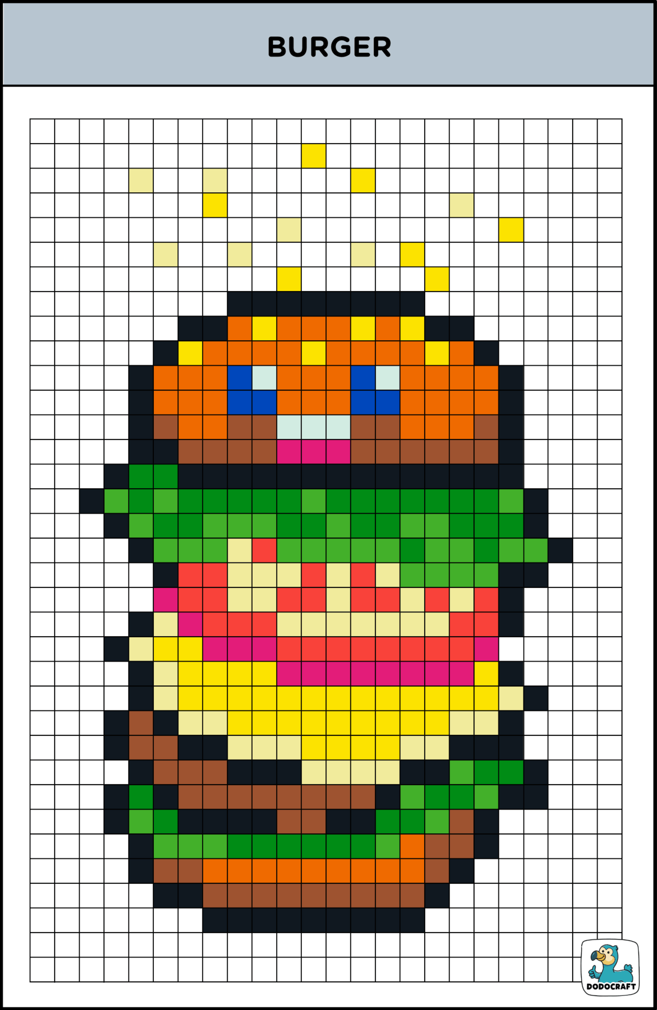 Hamburger Dodocraft - Dodocraft