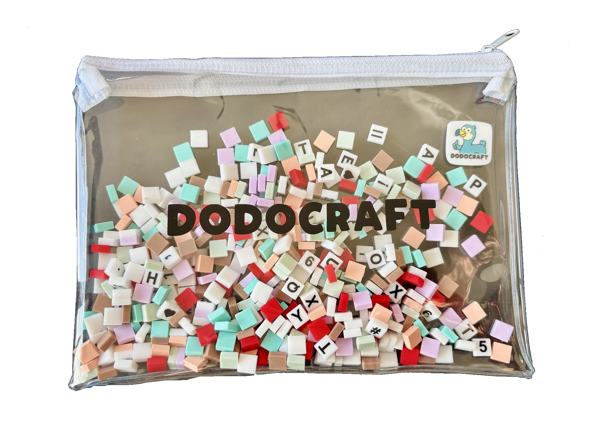 500 Pixels Pouch: Letters, Numbers & 6 New Colors