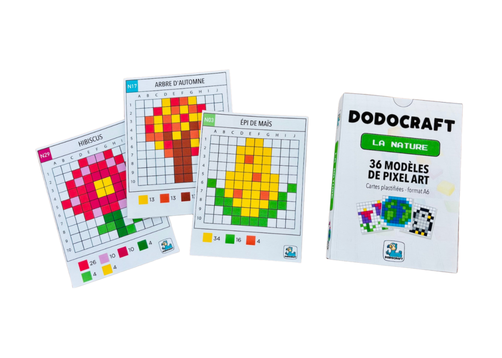 Pixel Art Cards – 36 Nature Models