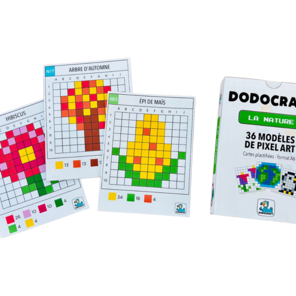 Pixel Art Cards - 36 Nature Models