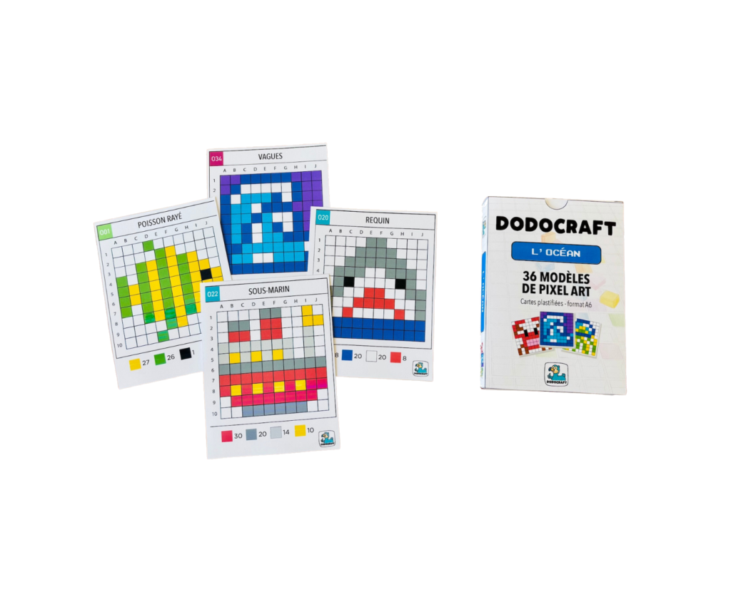 Pixel Art Cards – 36 Ocean Models