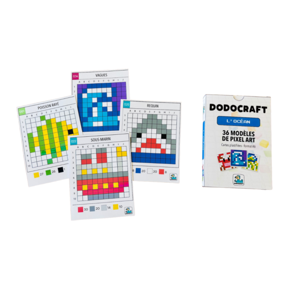Pixel Art Cards - 36 Ocean Models