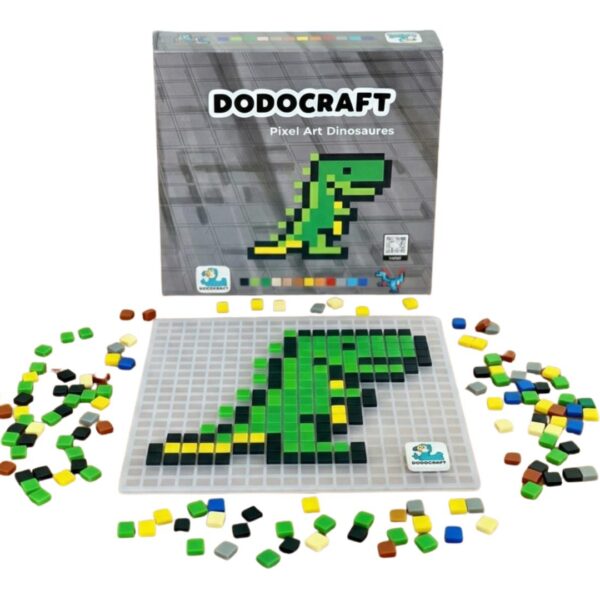 Dino Pixel Art Box - Dodocraft