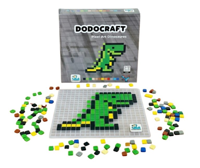 Dino Pixel Art Box - Dodocraft