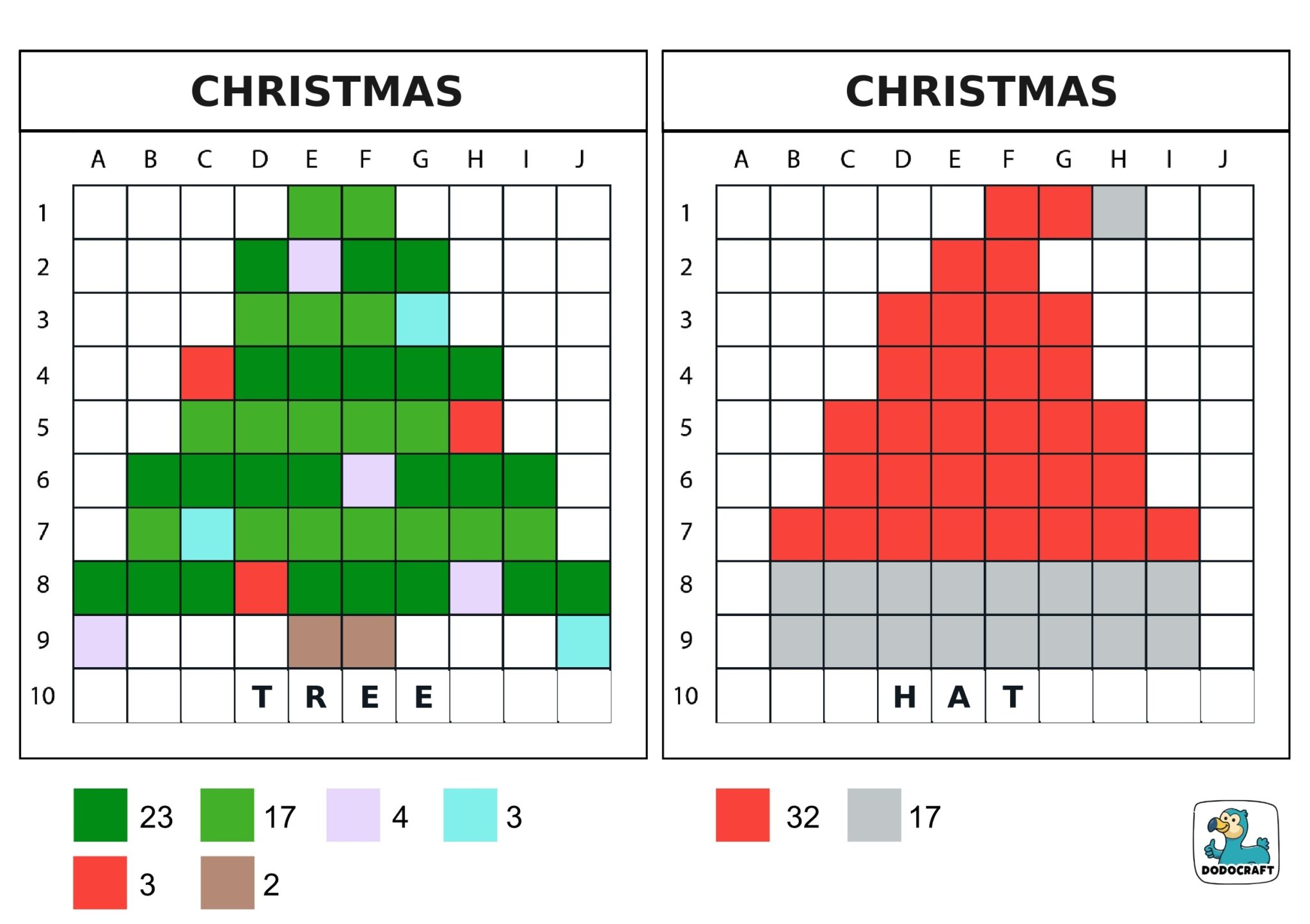 Christmas Letters Templates Dodocraft 2 - Dodocraft