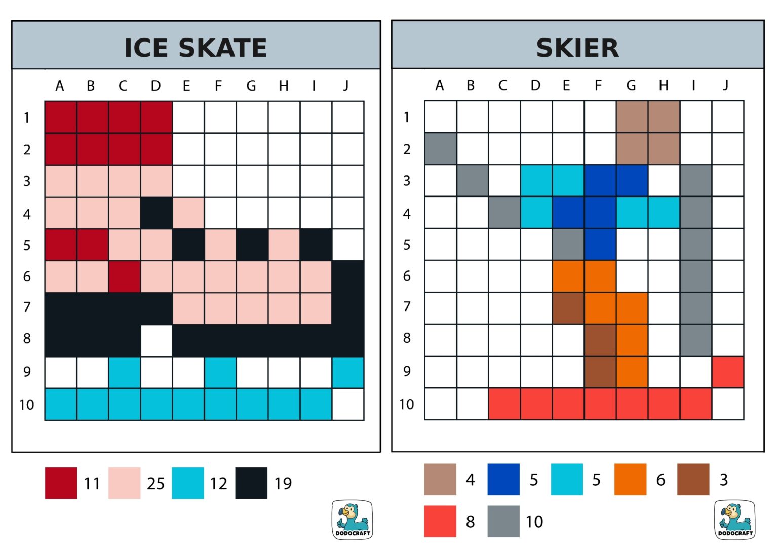 Winter Templates Dodocraft 3 - Dodocraft